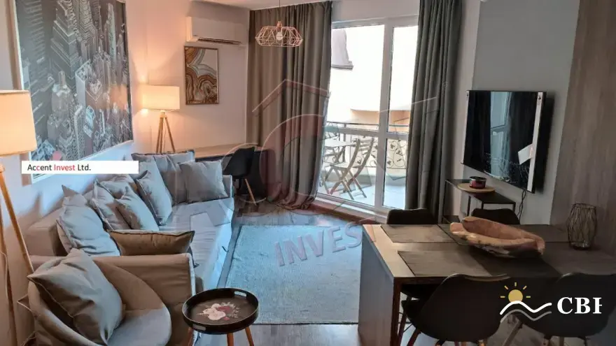 Apartment, 2-room, 58 m², in Varna. Photo 2 of 12. Varna, Black Sea, Bulgaria. Cheap Beach Holiday.