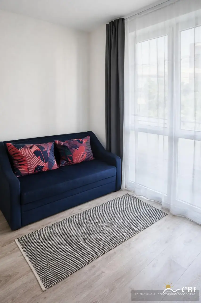 Apartment, 2-room, 50 m², in Varna. Photo 3 of 5. Varna, Black Sea, Bulgaria. Cheap Beach Holiday.