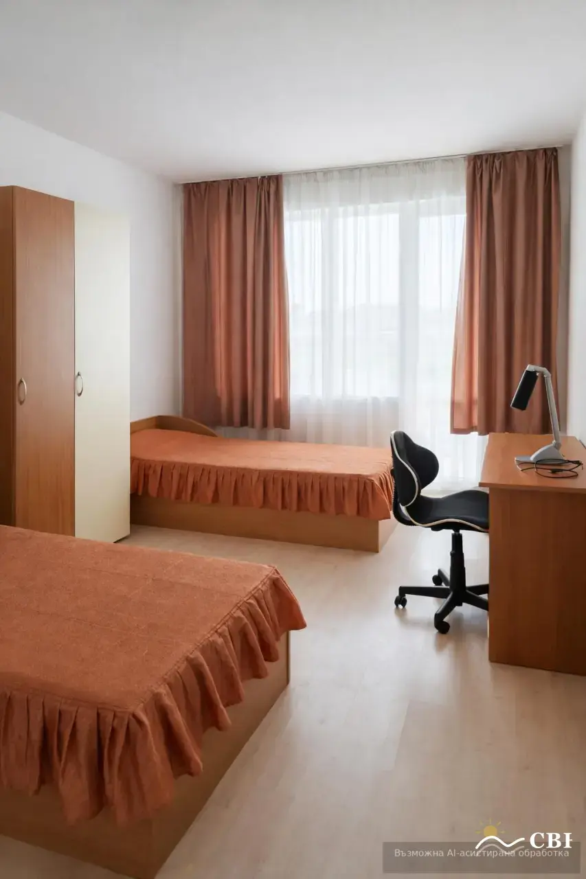 Apartment, 2-room, 56 m², in Varna. Photo 4 of 5. Varna, Black Sea, Bulgaria. Cheap Beach Holiday.