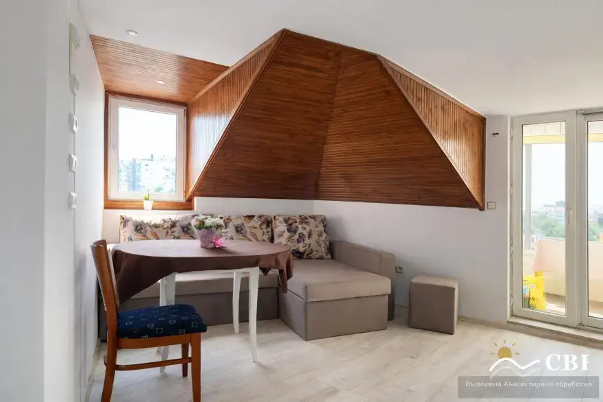 Apartment, 2-room, 58 m², in Varna. Photo 4 of 7. Varna, Black Sea, Bulgaria. Cheap Beach Holiday.