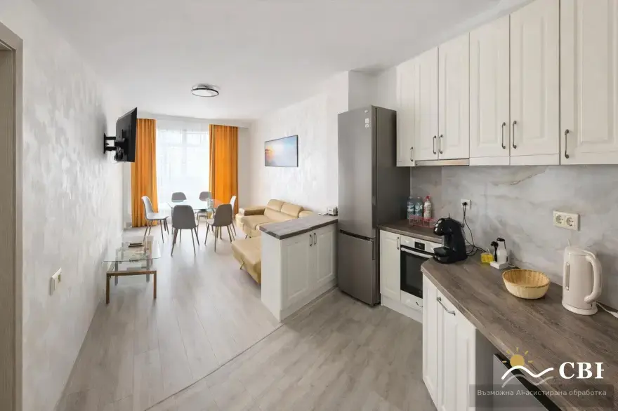 Apartment, 3-room, 76 m², in Gradina. Photo 2 of 7. Gradina, Black Sea, Bulgaria. Cheap Beach Holiday.