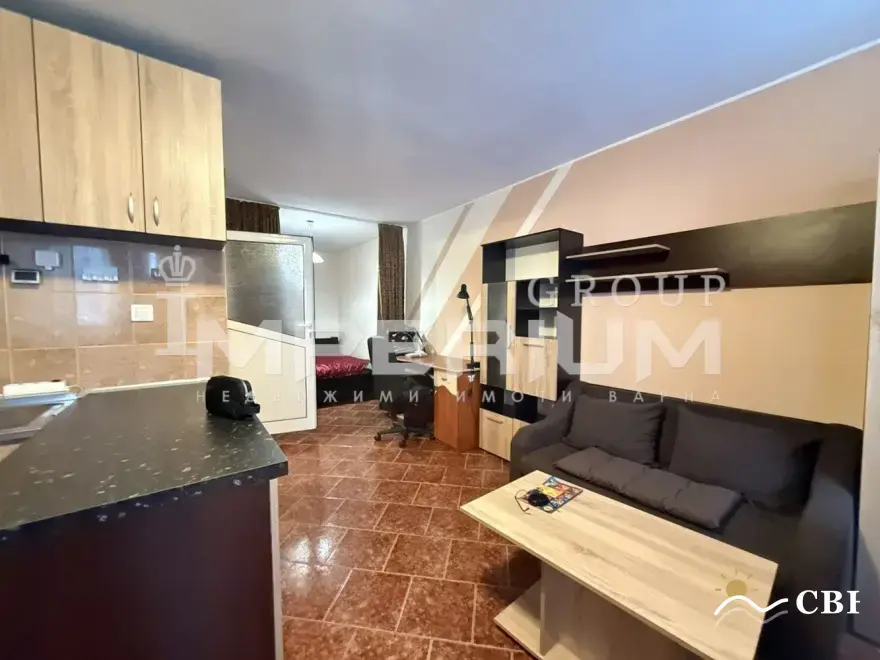 Apartment, 1-room, 45 m², in Varna. Photo 2 of 8. Varna, Black Sea, Bulgaria. Cheap Beach Holiday.
