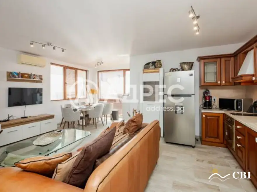 Apartment, 3-room, 100 m², in Varna. Photo 4 of 15. Varna, Black Sea, Bulgaria. Cheap Beach Holiday.