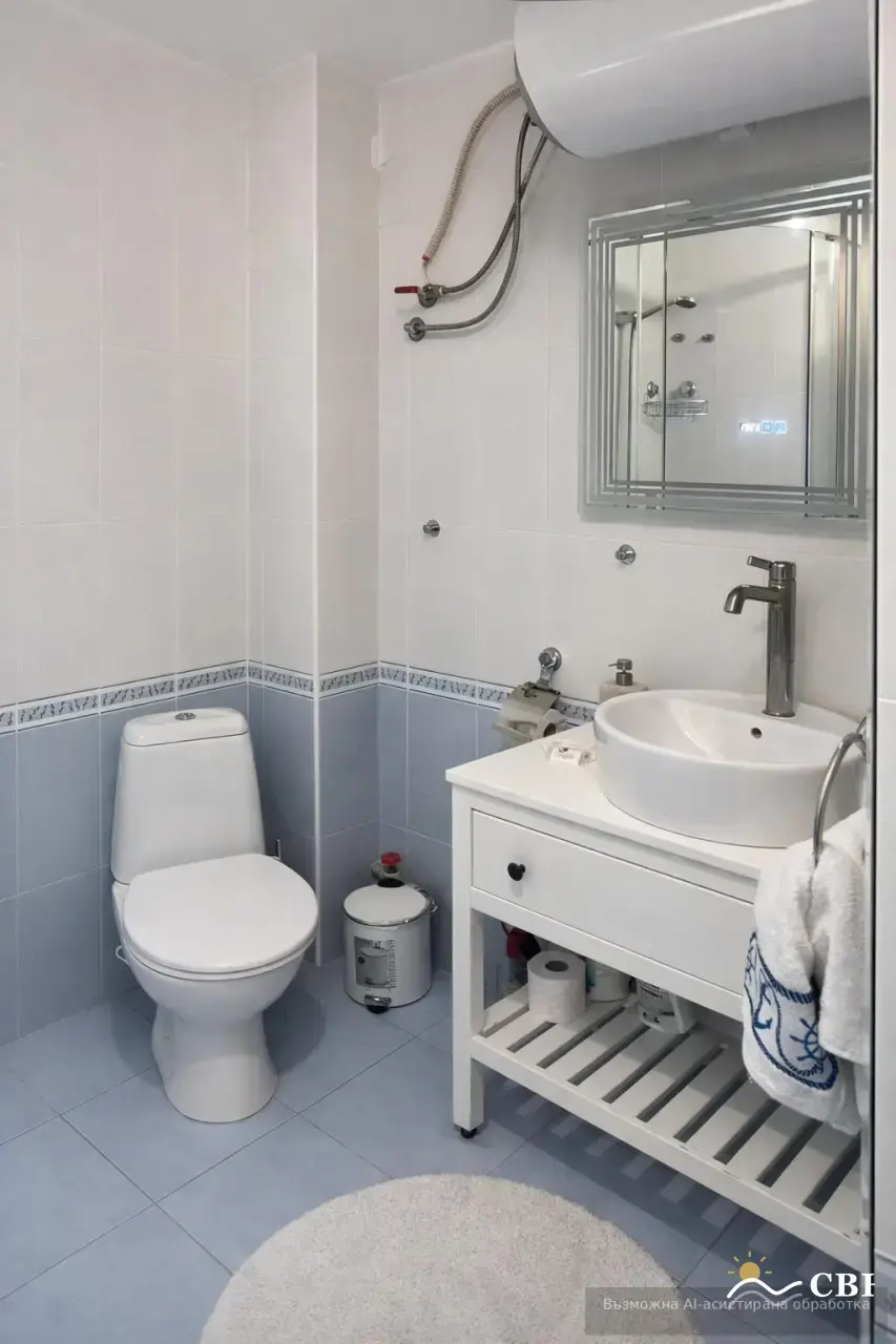 Apartment, 3-room, 55 m², in Varna. Photo 7 of 7. Varna, Black Sea, Bulgaria. Cheap Beach Holiday.