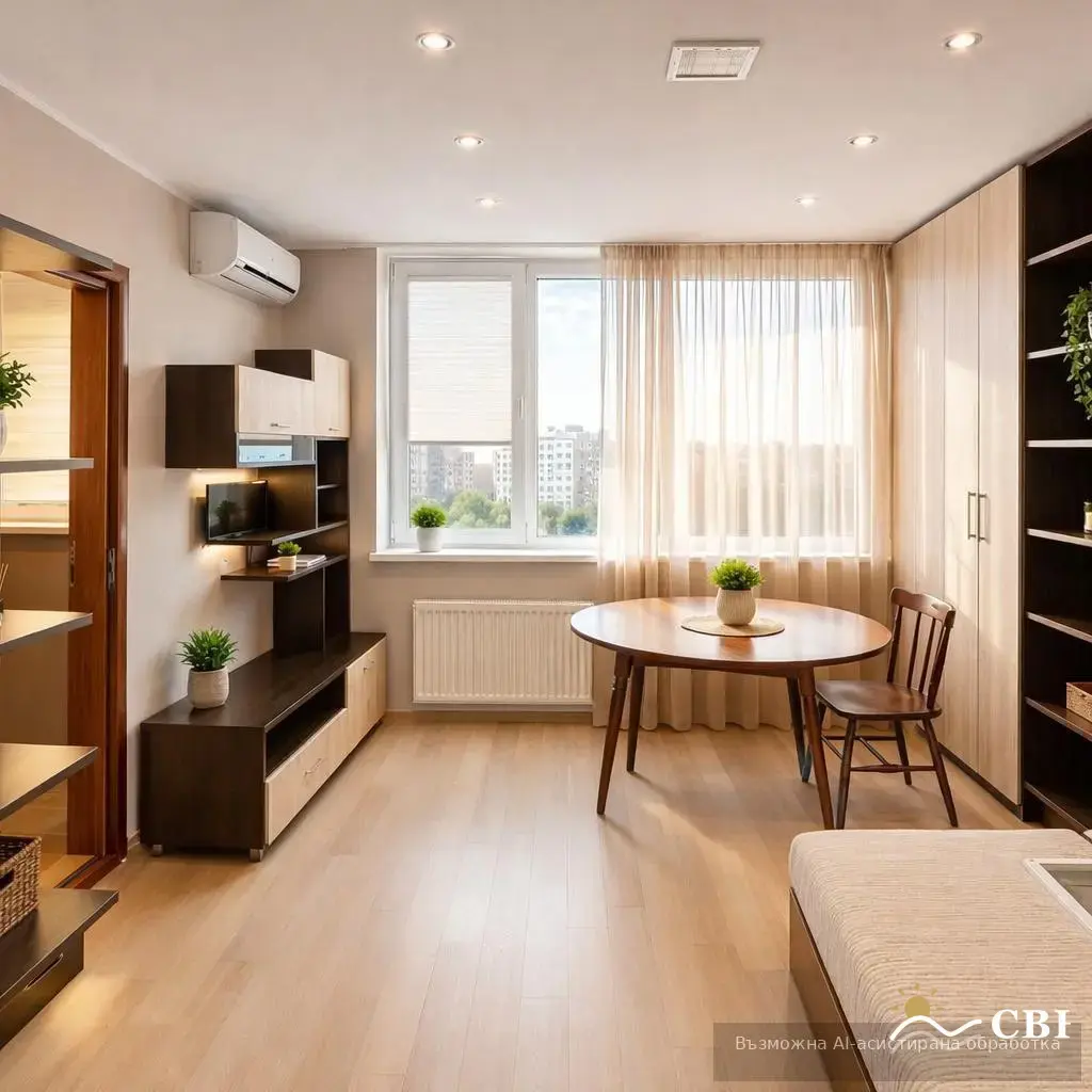 Apartment, 1-room, 35 m², in Varna. Photo 1 of 4. Varna, Black Sea, Bulgaria. Cheap Beach Holiday.