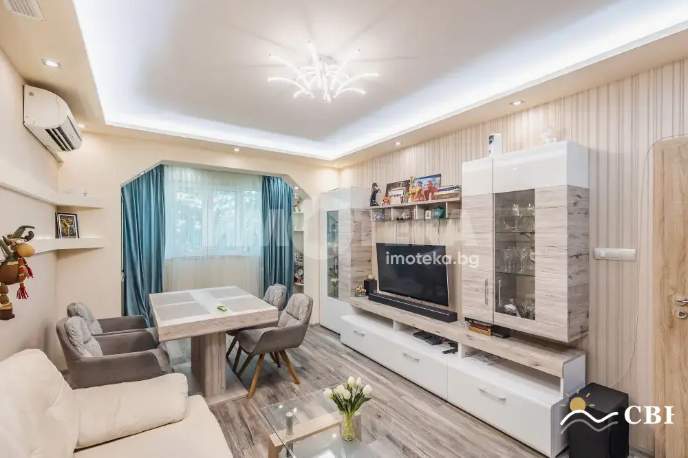 Apartment, 3-room, 64 m², in Varna. Photo 5 of 16. Varna, Black Sea, Bulgaria. Cheap Beach Holiday.
