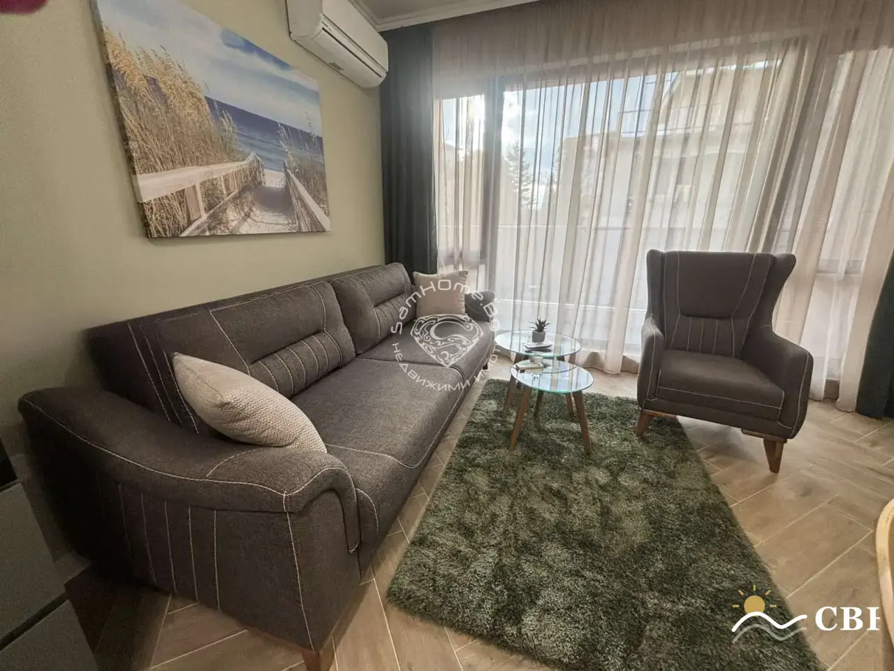 Apartment, 2-room, 95 m², in Varna. Photo 3 of 15. Varna, Black Sea, Bulgaria. Cheap Beach Holiday.