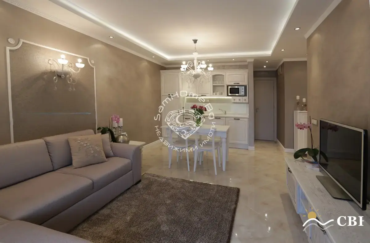 Apartment, 1-room, 65 m², in Varna. Photo 1 of 7. Varna, Black Sea, Bulgaria. Cheap Beach Holiday.