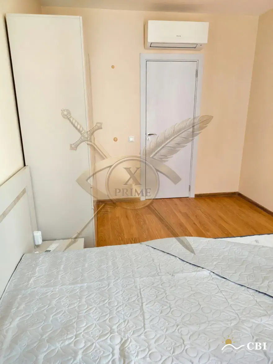 Apartment, 2-room, 60 m², in Izgrev. Photo 7 of 8. Izgrev, Black Sea, Bulgaria. Cheap Beach Holiday.