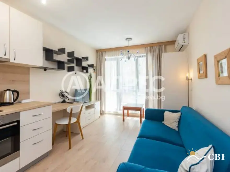 Apartment, 1-room, 32 m², in Varna. Photo 3 of 16. Varna, Black Sea, Bulgaria. Cheap Beach Holiday.