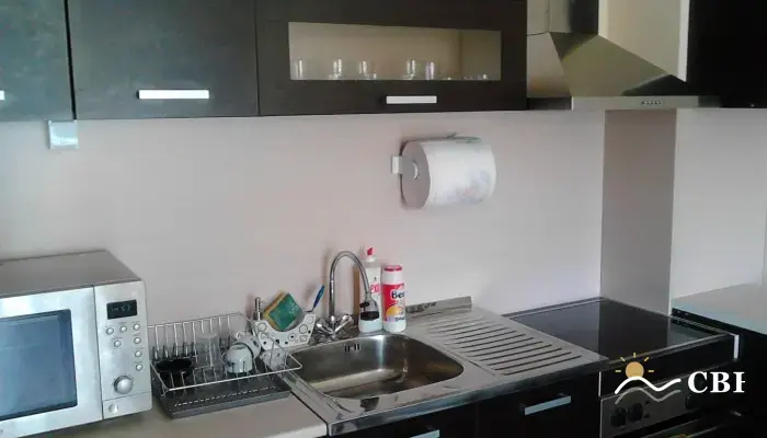 Apartment, 2-room, 60 m², in Pomorie. Photo 6 of 14. Pomorie, Black Sea, Bulgaria. Cheap Beach Holiday.