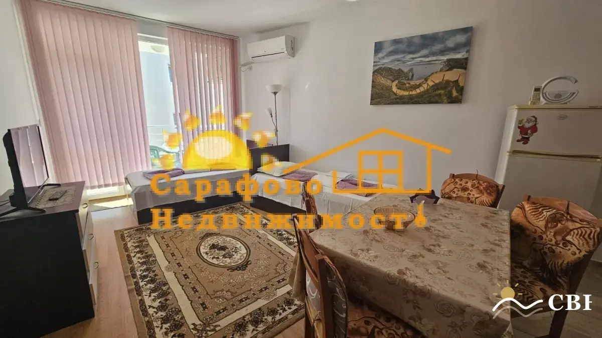 Apartment, 2-room, 65 m², in Sarafovo. Photo 1 of 16. Sarafovo, Black Sea, Bulgaria. Cheap Beach Holiday.