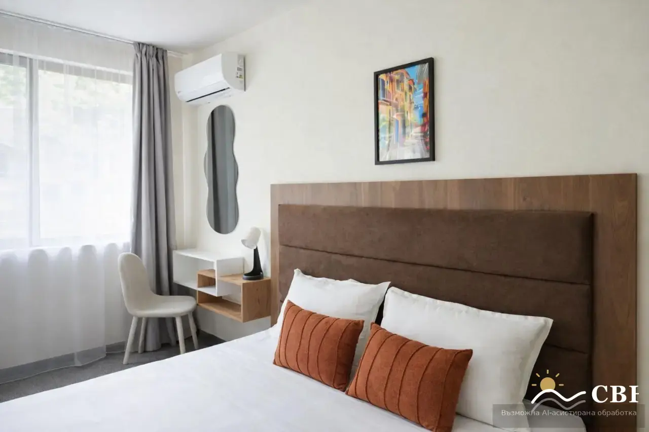 Apartment, 2-room, 70 m², in Varna. Photo 4 of 8. Varna, Black Sea, Bulgaria. Cheap Beach Holiday.