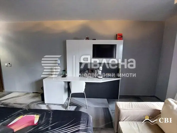 Apartment, 1-room, 36 m², in Pomorie. Photo 6 of 7. Pomorie, Black Sea, Bulgaria. Cheap Beach Holiday.