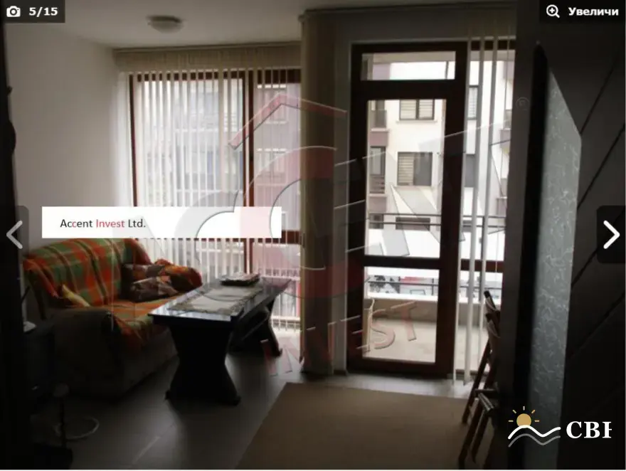 Apartment, 2-room, 60 m², in Gradina. Photo 2 of 8. Gradina, Black Sea, Bulgaria. Cheap Beach Holiday.