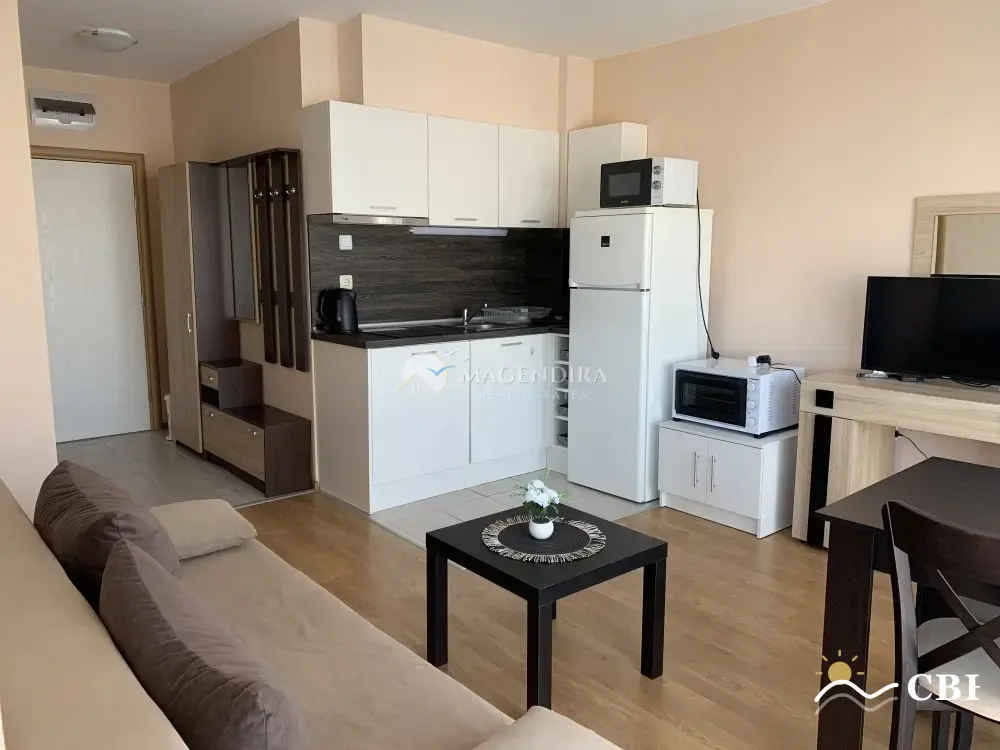 Apartment, 2-room, 41 m², in Sunny Beach. Photo 5 of 14. Sunny Beach, Black Sea, Bulgaria. Cheap Beach Holiday.