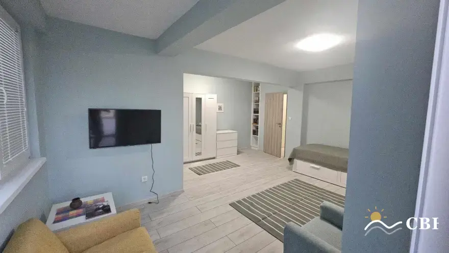 Apartment, 1-room, 55 m², in Varna. Photo 1 of 8. Varna, Black Sea, Bulgaria. Cheap Beach Holiday.
