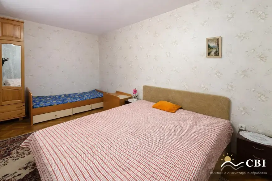 Apartment, 1-room, 43 m², in Gradina. Photo 2 of 6. Gradina, Black Sea, Bulgaria. Cheap Beach Holiday.