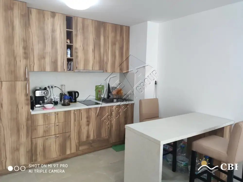 Apartment, 2-room, 65 m², in Pomorie. Photo 1 of 9. Pomorie, Black Sea, Bulgaria. Cheap Beach Holiday.