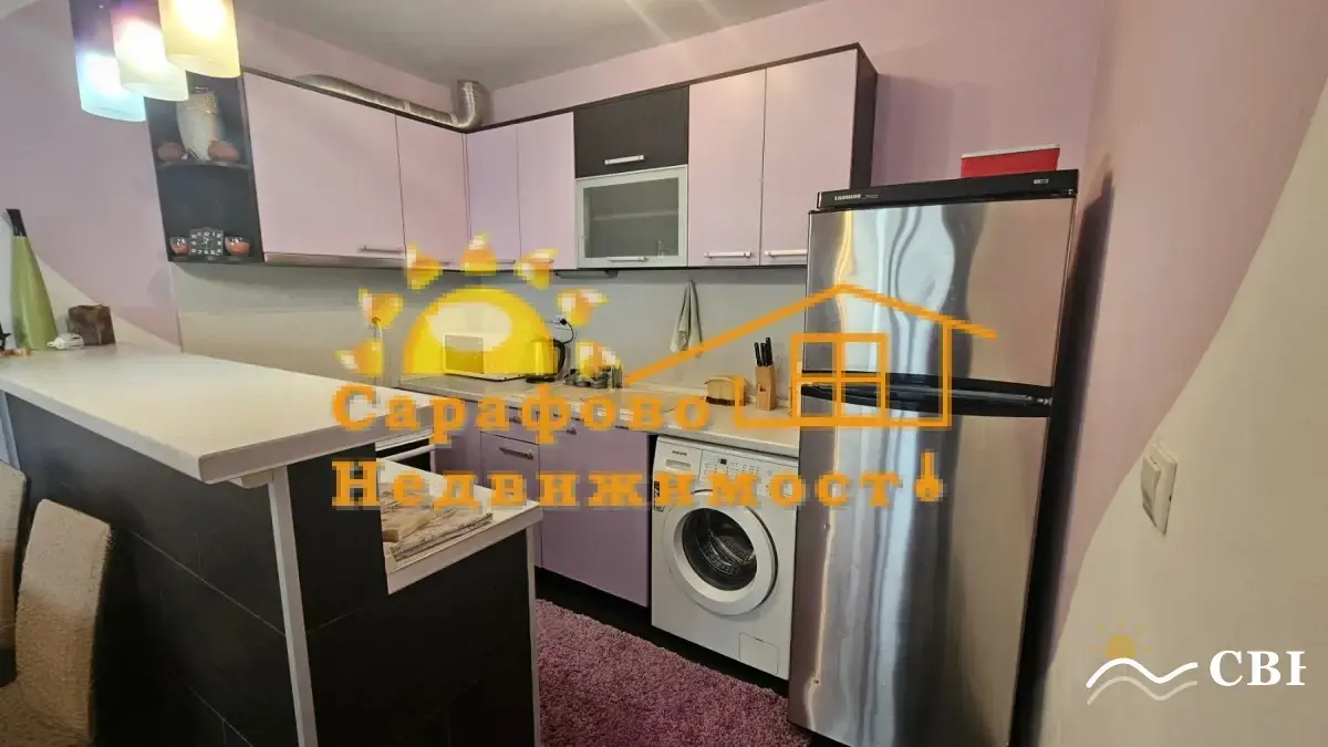 Apartment, 2-room, 58 m², in Sarafovo. Photo 2 of 10. Sarafovo, Black Sea, Bulgaria. Cheap Beach Holiday.