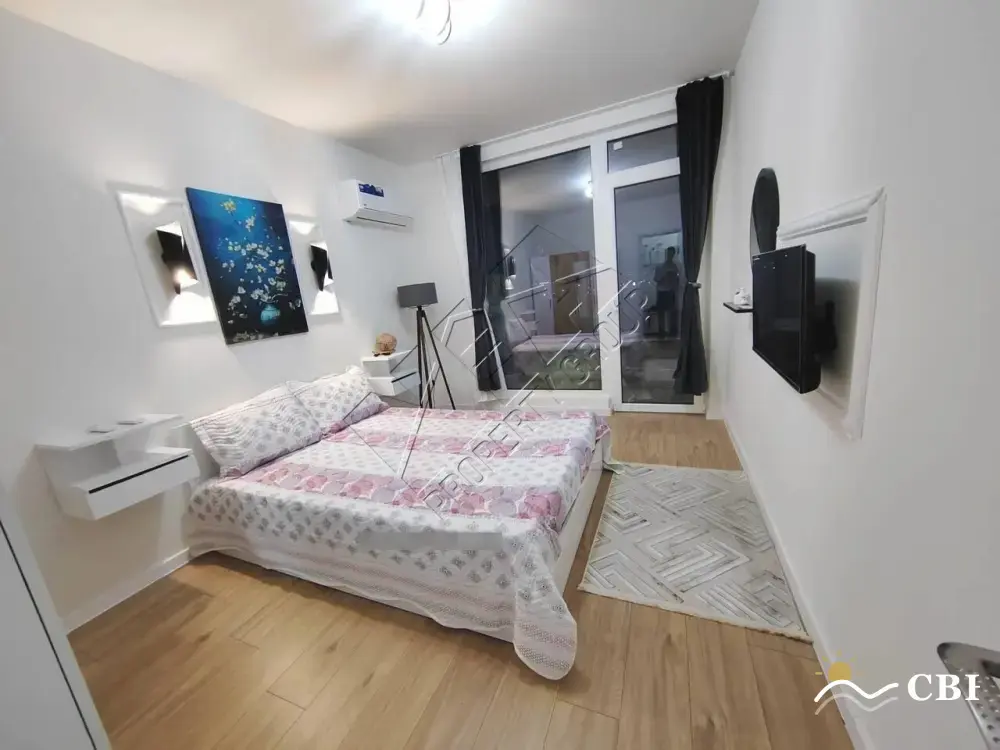 Apartment, 2-room, 61 m², in Pomorie. Photo 3 of 6. Pomorie, Black Sea, Bulgaria. Cheap Beach Holiday.