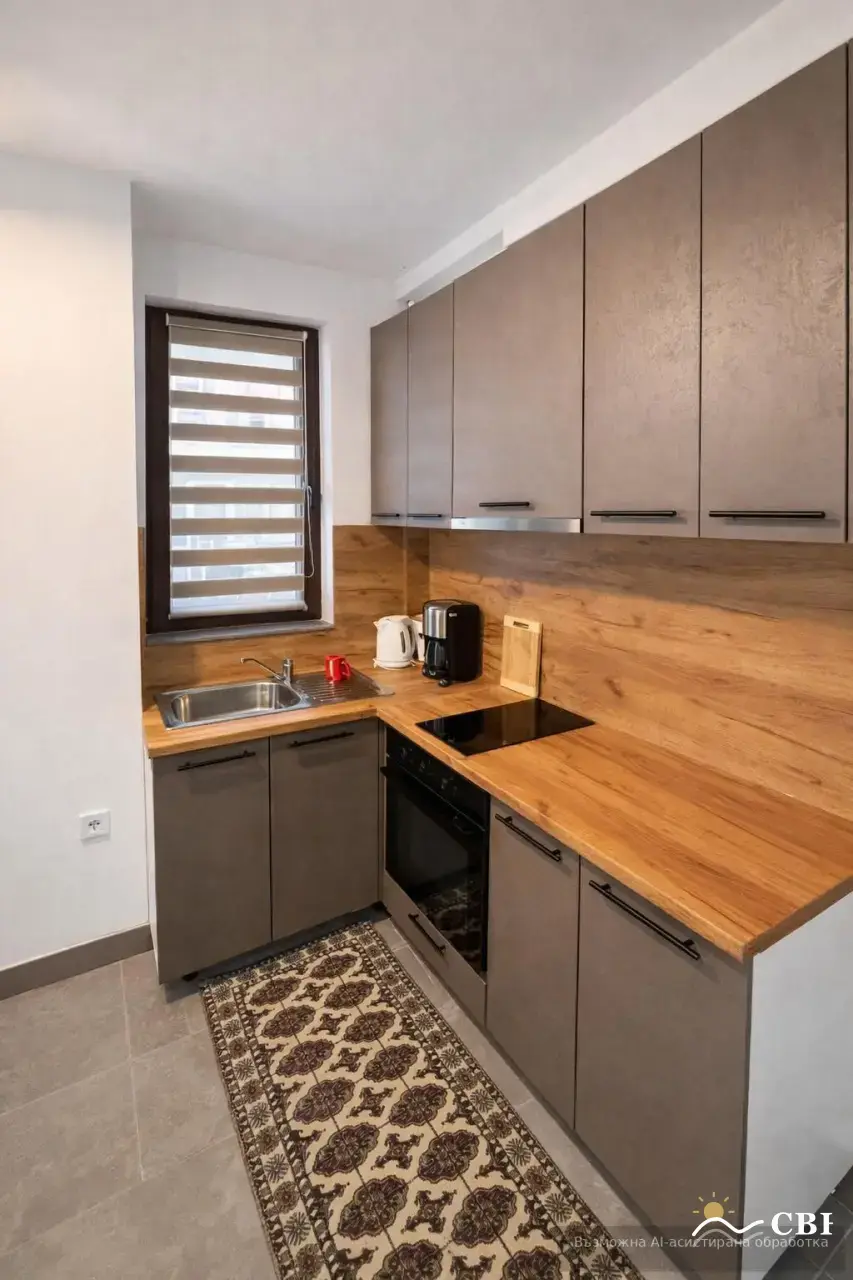 Apartment, 2-room, 60 m², in Burgas. Photo 5 of 8. Burgas, Black Sea, Bulgaria. Cheap Beach Holiday.