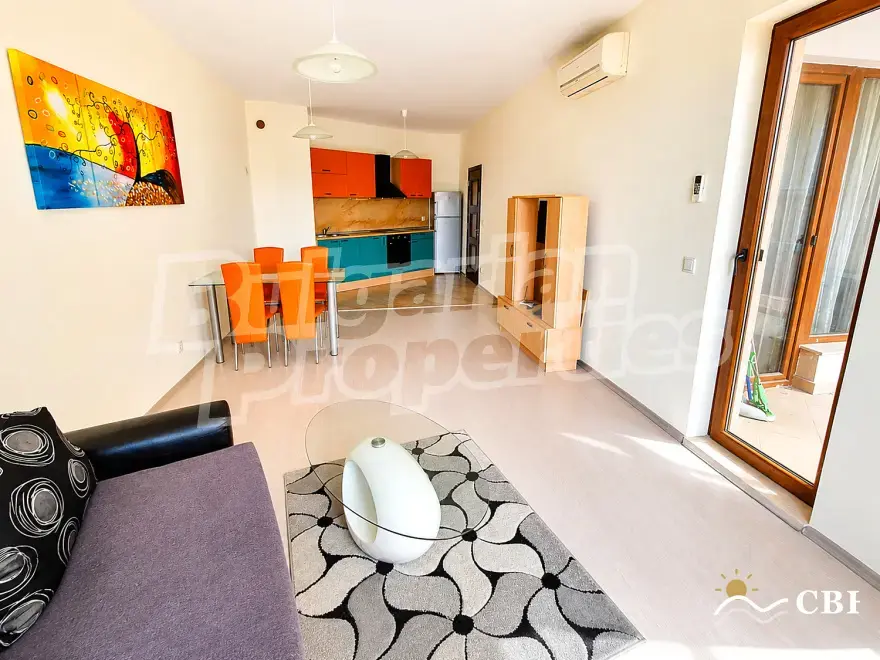 Apartment, 2-room, 70 m², in Gradina. Photo 9 of 16. Gradina, Black Sea, Bulgaria. Cheap Beach Holiday.