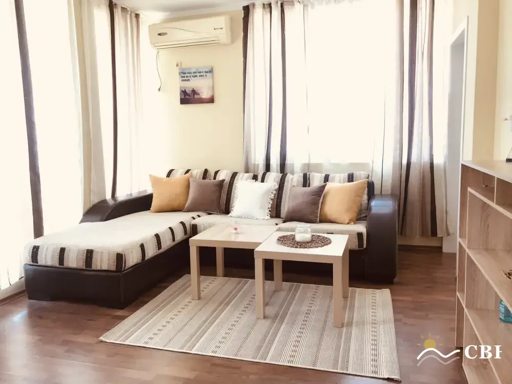Apartment, 3-room, 80 m², in Chernomorets. Photo 7 of 15. Chernomorets, Black Sea, Bulgaria. Cheap Beach Holiday.