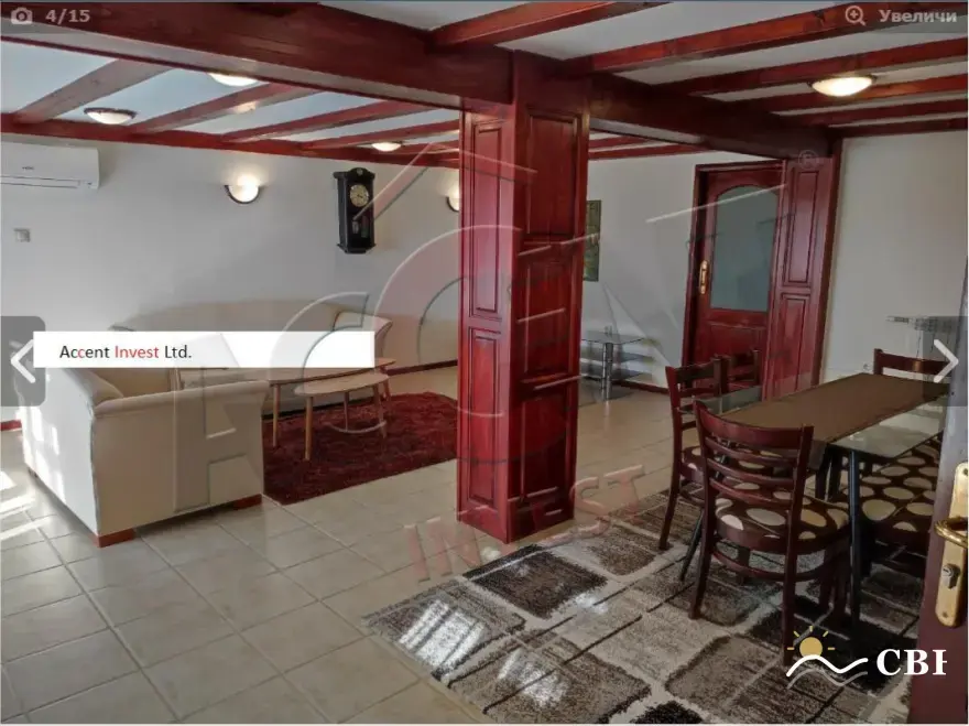 Apartment, 3-room, 140 m², in Vinitsa. Photo 1 of 13. Vinitsa, Black Sea, Bulgaria. Cheap Beach Holiday.