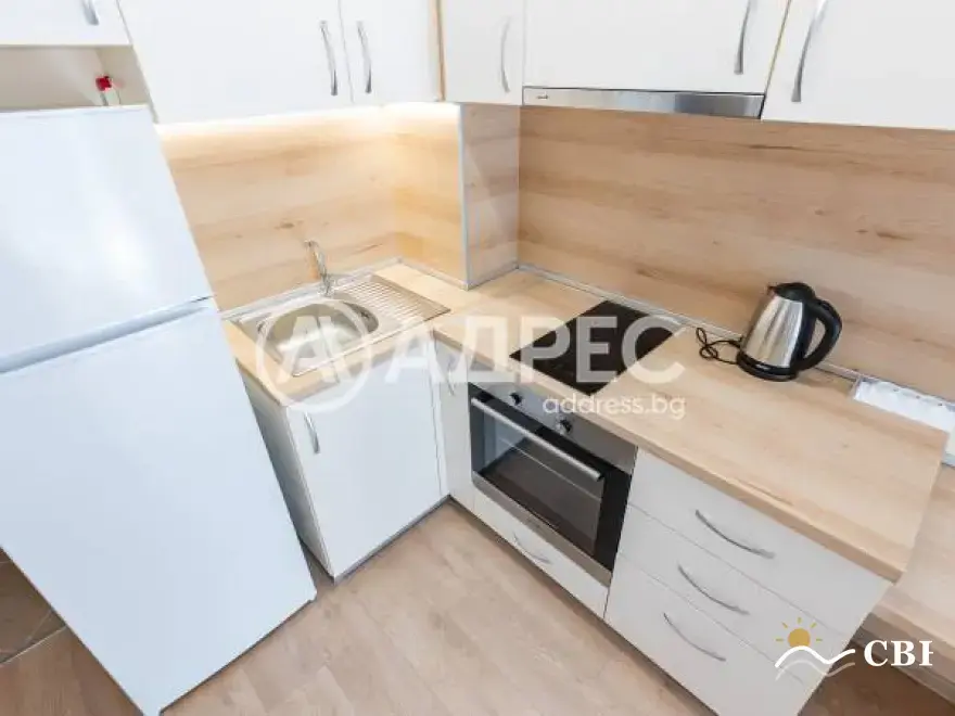 Apartment, 1-room, 32 m², in Varna. Photo 9 of 16. Varna, Black Sea, Bulgaria. Cheap Beach Holiday.