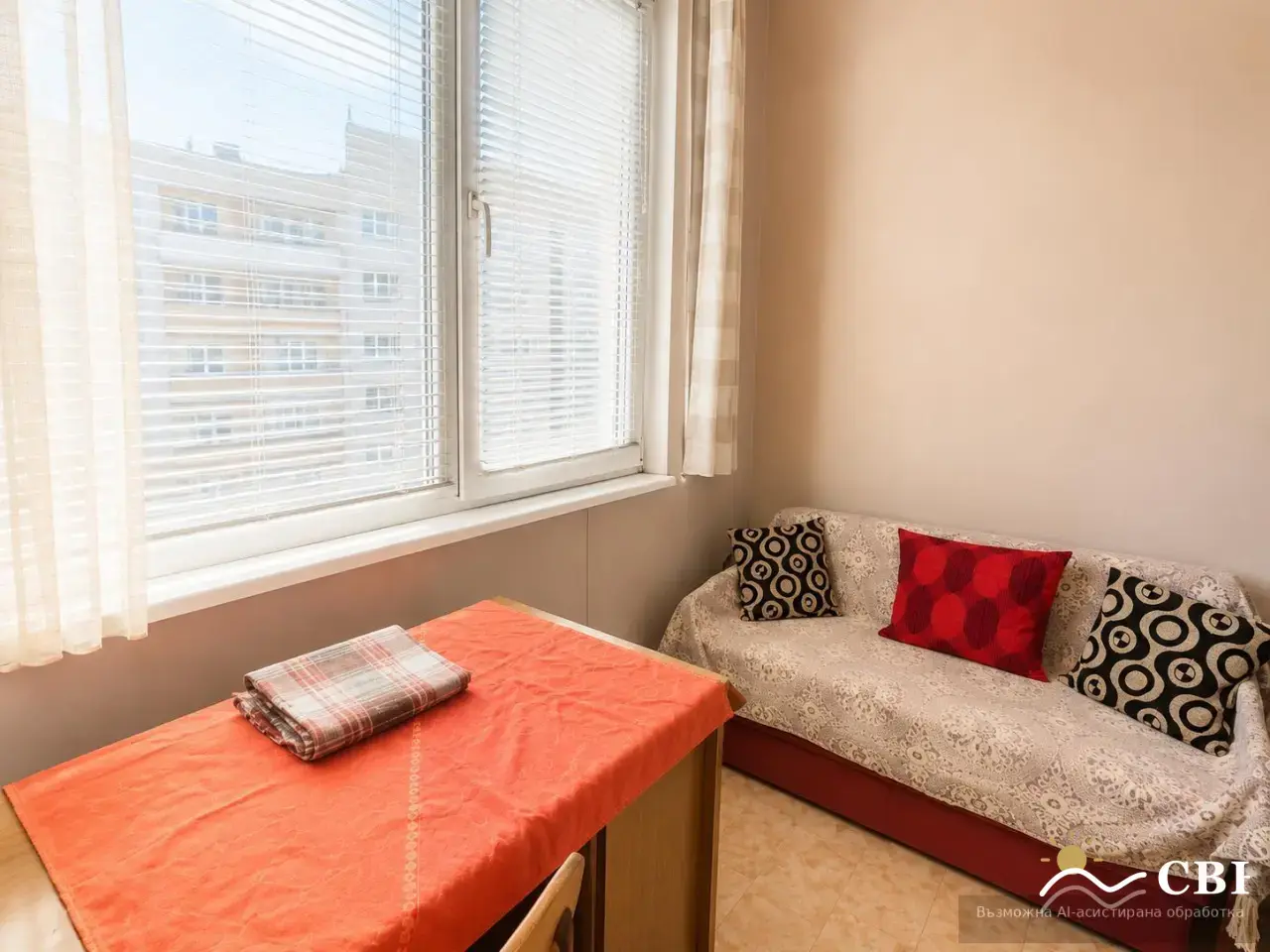 Apartment, 2-room, 40 m², in Varna. Photo 3 of 6. Varna, Black Sea, Bulgaria. Cheap Beach Holiday.