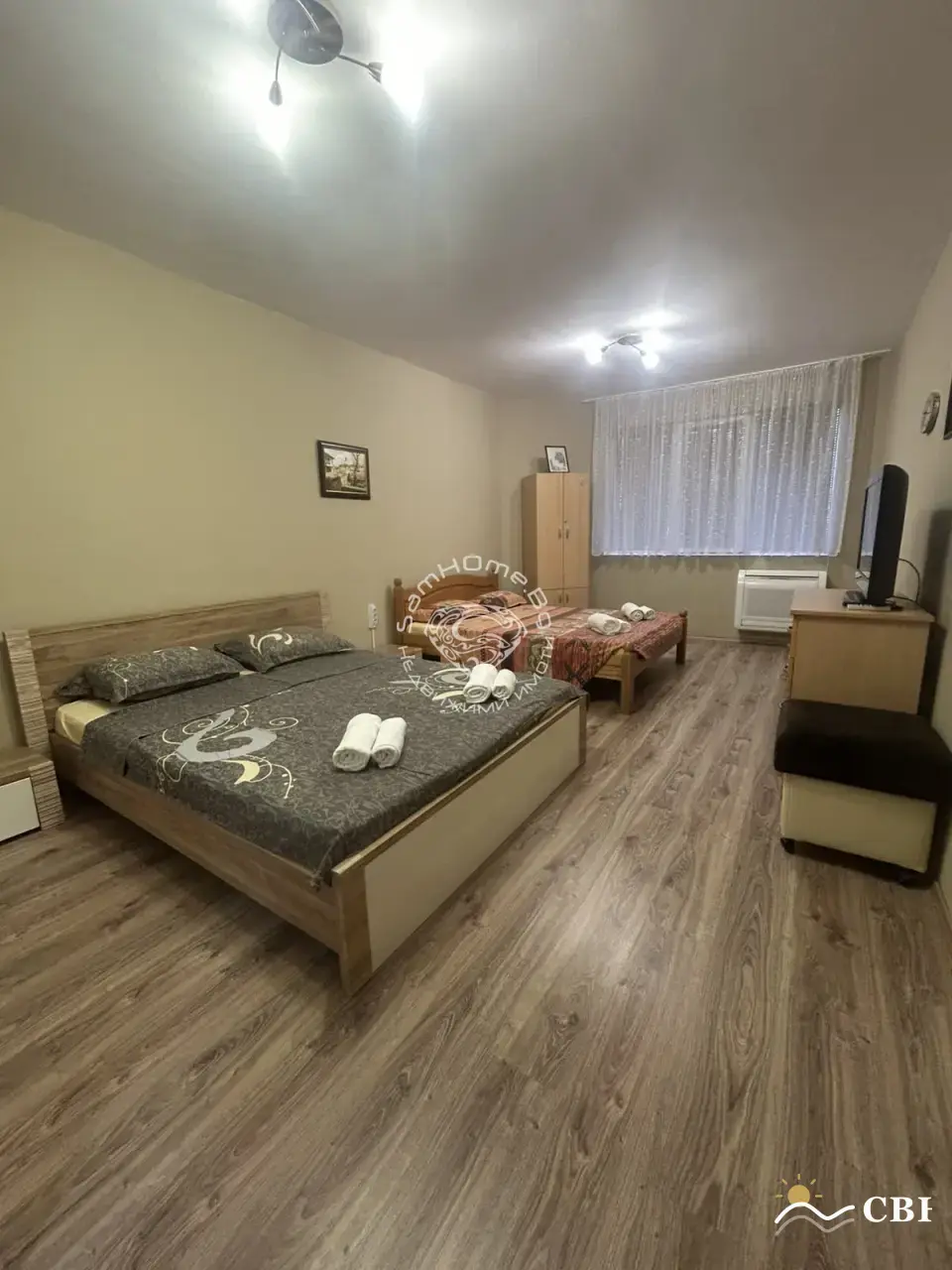Apartment, 1-room, 60 m², in Golden Sands. Photo 9 of 16. Golden Sands, Black Sea, Bulgaria. Cheap Beach Holiday.