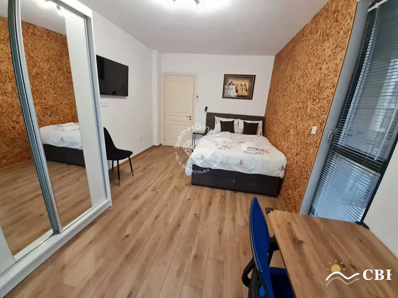 Apartment, 2-room, 100 m², in Varna. Photo 8 of 12. Varna, Black Sea, Bulgaria. Cheap Beach Holiday.