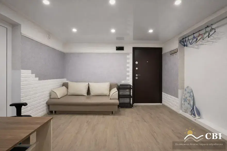 Apartment, 1-room, 30 m², in Varna. Photo 1 of 7. Varna, Black Sea, Bulgaria. Cheap Beach Holiday.