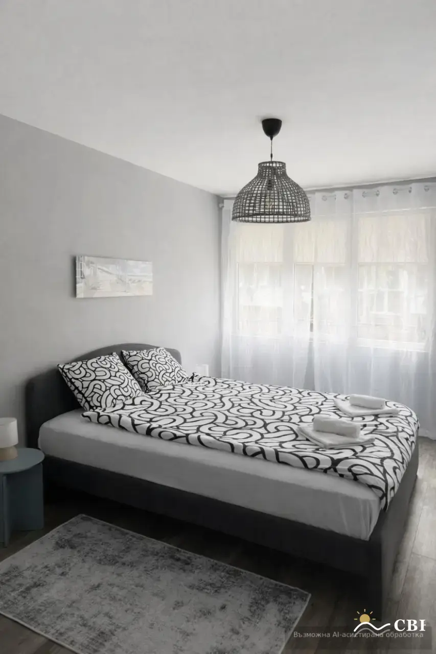 Apartment, 3-room, 55 m², in Varna. Photo 5 of 7. Varna, Black Sea, Bulgaria. Cheap Beach Holiday.