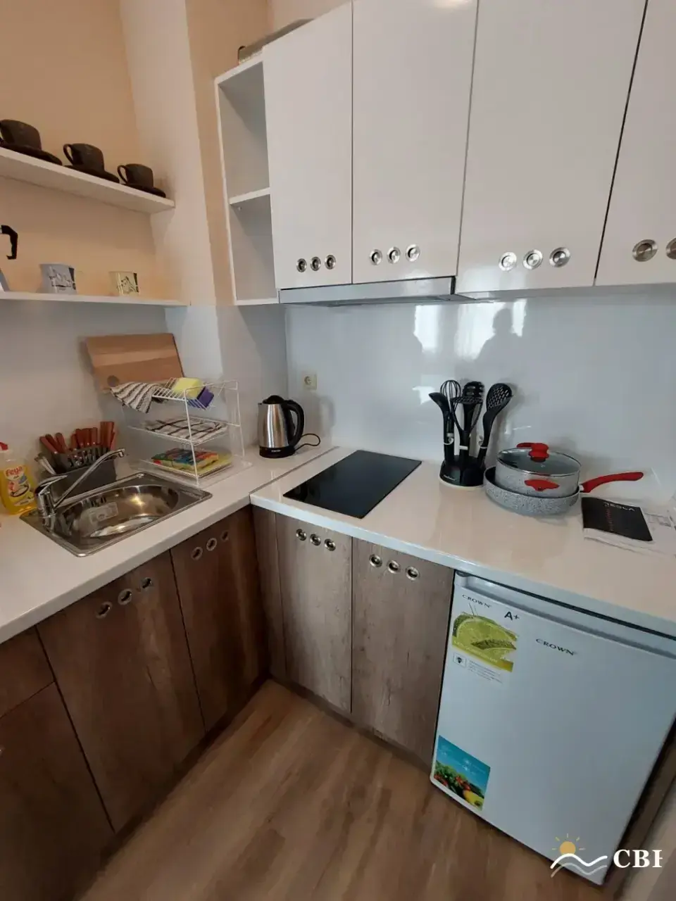 Apartment, 1-room, 50 m², in Nessebar. Photo 5 of 16. Nessebar, Black Sea, Bulgaria. Cheap Beach Holiday.