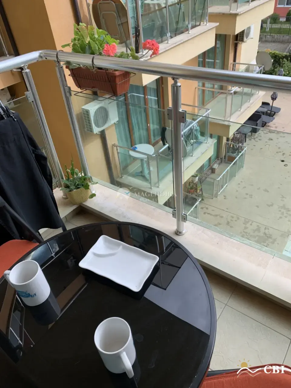 Apartment, 1-room, 33 m², in Sunny Beach. Photo 9 of 9. Sunny Beach, Black Sea, Bulgaria. Cheap Beach Holiday.