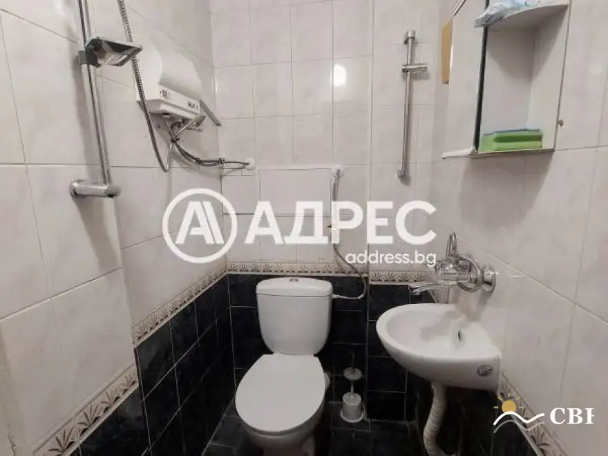 Apartment, 2-room, 50 m², in Pomorie. Photo 7 of 7. Pomorie, Black Sea, Bulgaria. Cheap Beach Holiday.