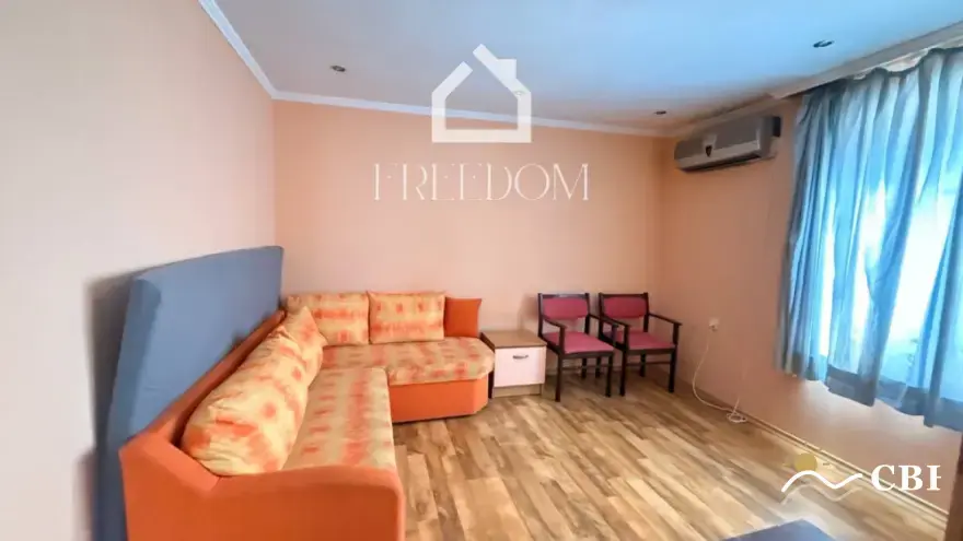 Apartment, 2-room, 40 m², in Varna. Photo 8 of 9. Varna, Black Sea, Bulgaria. Cheap Beach Holiday.
