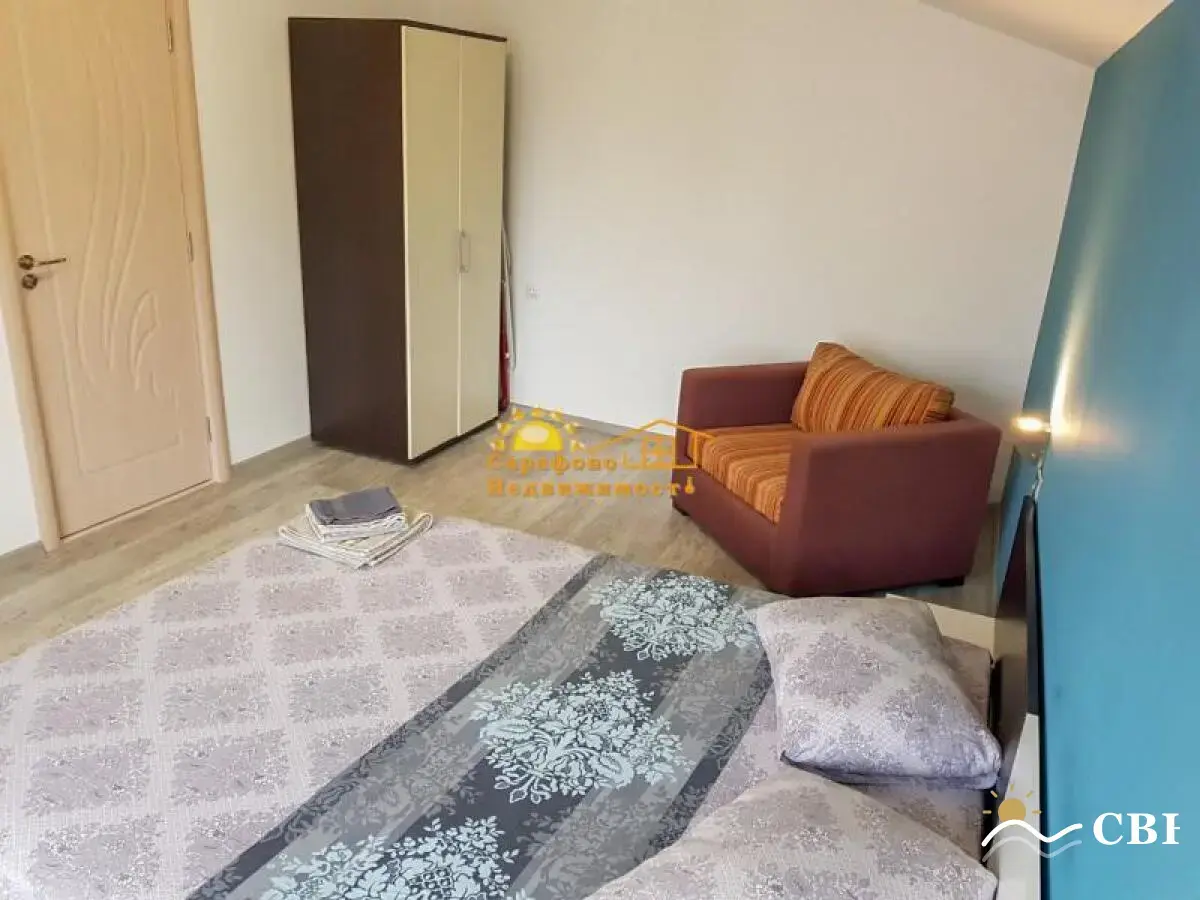 Apartment, 2-room, 55 m², in Sarafovo. Photo 4 of 7. Sarafovo, Black Sea, Bulgaria. Cheap Beach Holiday.