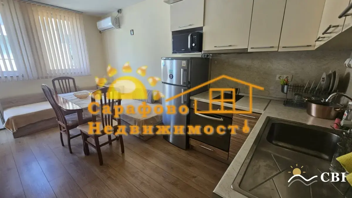 Apartment, 2-room, 55 m², in Sarafovo. Photo 2 of 10. Sarafovo, Black Sea, Bulgaria. Cheap Beach Holiday.