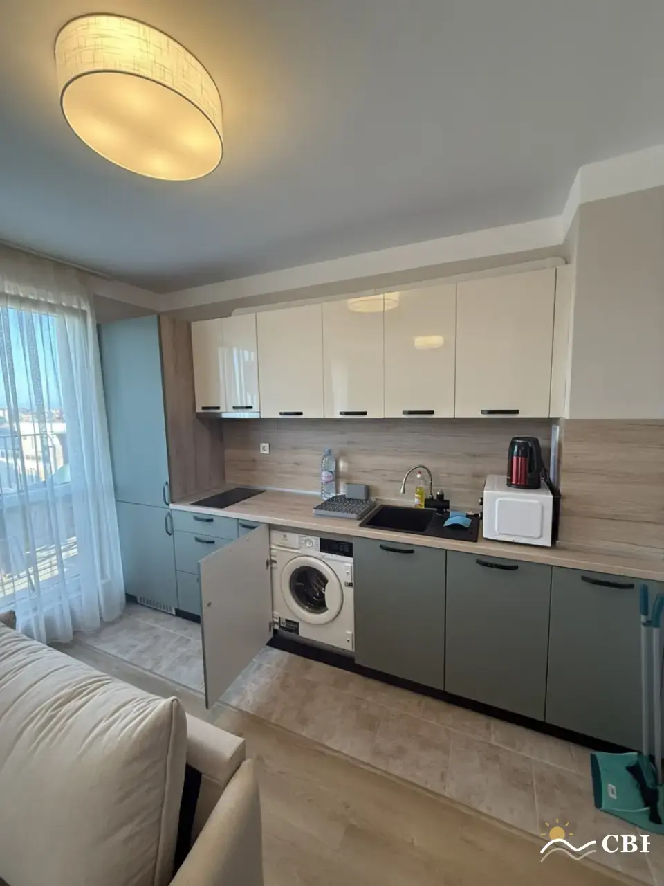 Apartment, 2-room, 80 m², in Burgas. Photo 4 of 16. Burgas, Black Sea, Bulgaria. Cheap Beach Holiday.