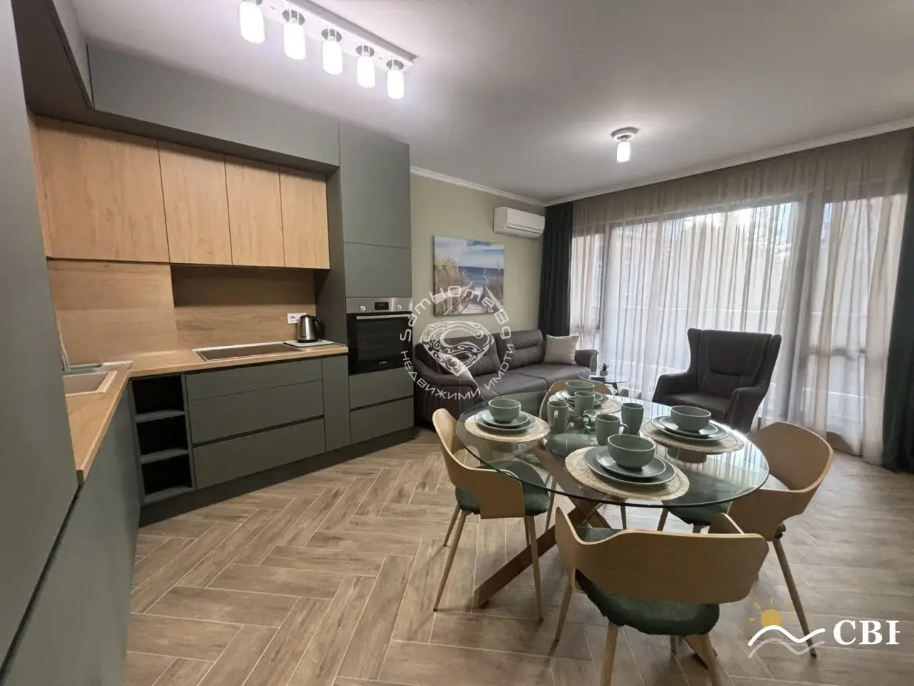 Apartment, 2-room, 95 m², in Varna. Photo 4 of 15. Varna, Black Sea, Bulgaria. Cheap Beach Holiday.