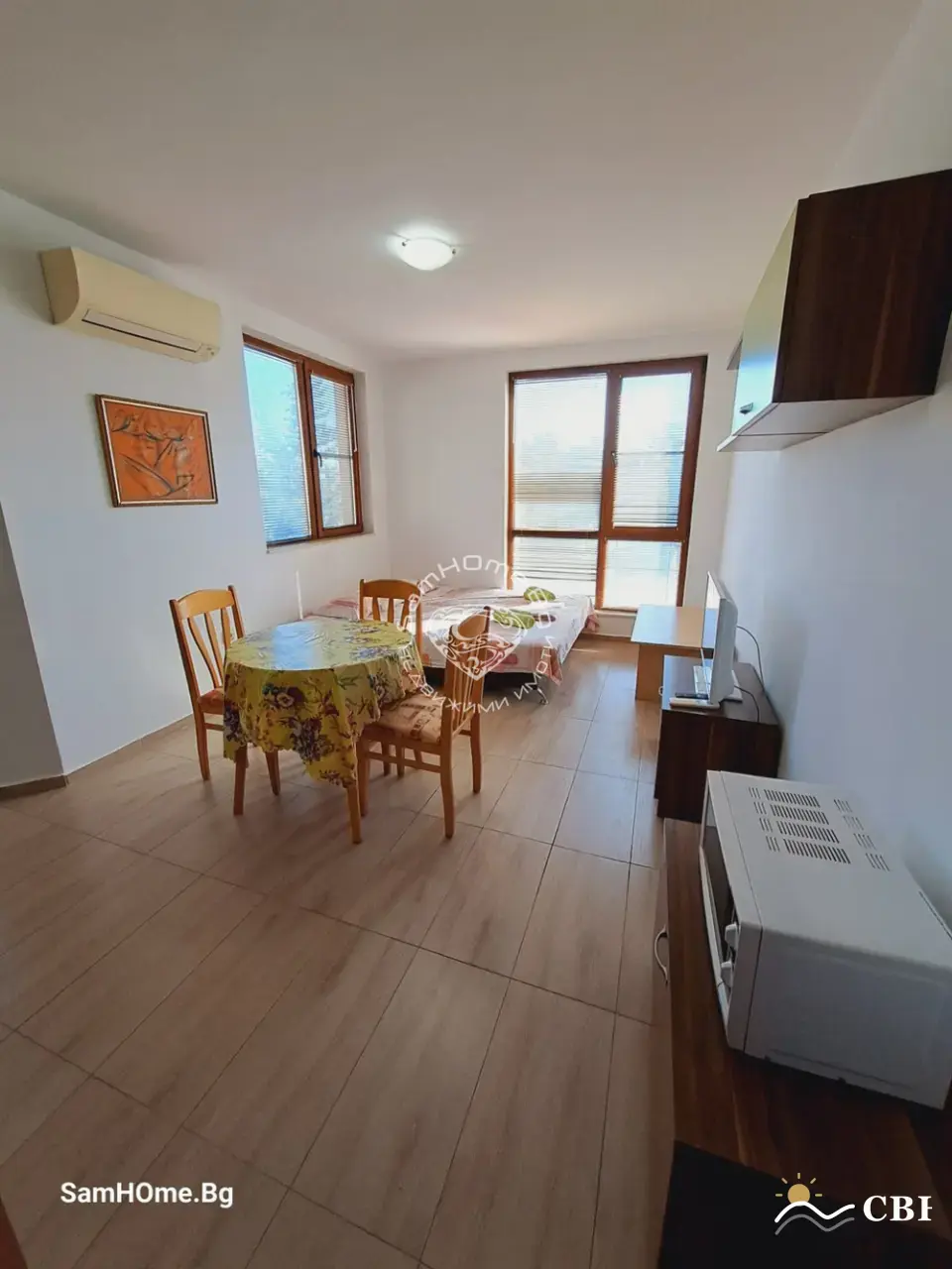 Apartment, 1-room, 55 m², in Varna. Photo 2 of 10. Varna, Black Sea, Bulgaria. Cheap Beach Holiday.