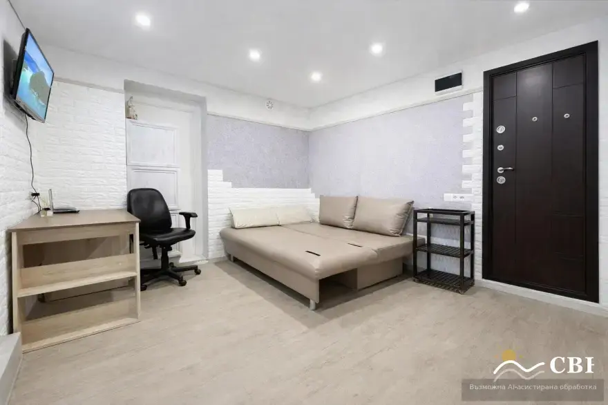 Apartment, 1-room, 30 m², in Varna. Photo 2 of 7. Varna, Black Sea, Bulgaria. Cheap Beach Holiday.