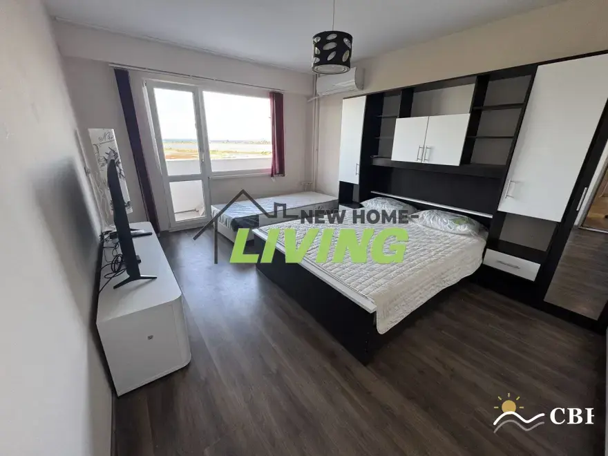 Apartment, 2-room, 80 m², in Burgas. Photo 2 of 12. Burgas, Black Sea, Bulgaria. Cheap Beach Holiday.