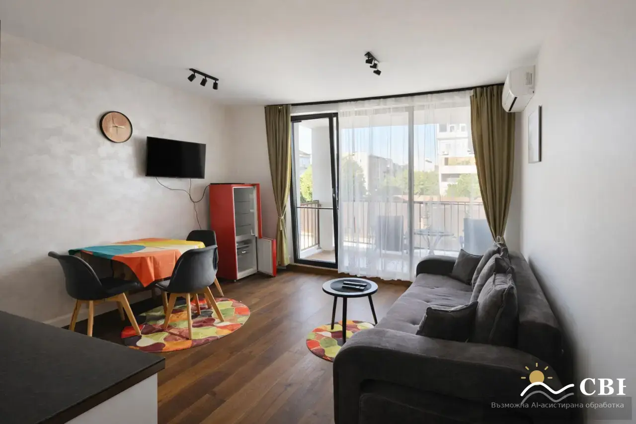 Apartment, 1-room, 45 m², in Varna. Photo 2 of 7. Varna, Black Sea, Bulgaria. Cheap Beach Holiday.