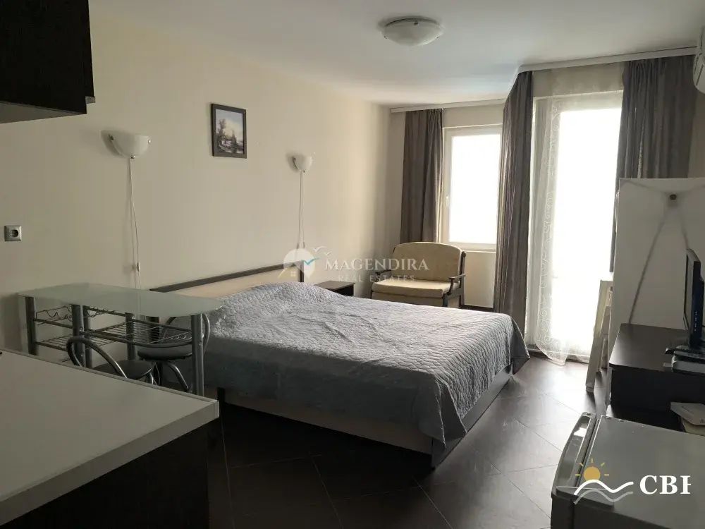 Apartment, 1-room, 40 m², in Nessebar. Photo 3 of 12. Nessebar, Black Sea, Bulgaria. Cheap Beach Holiday.