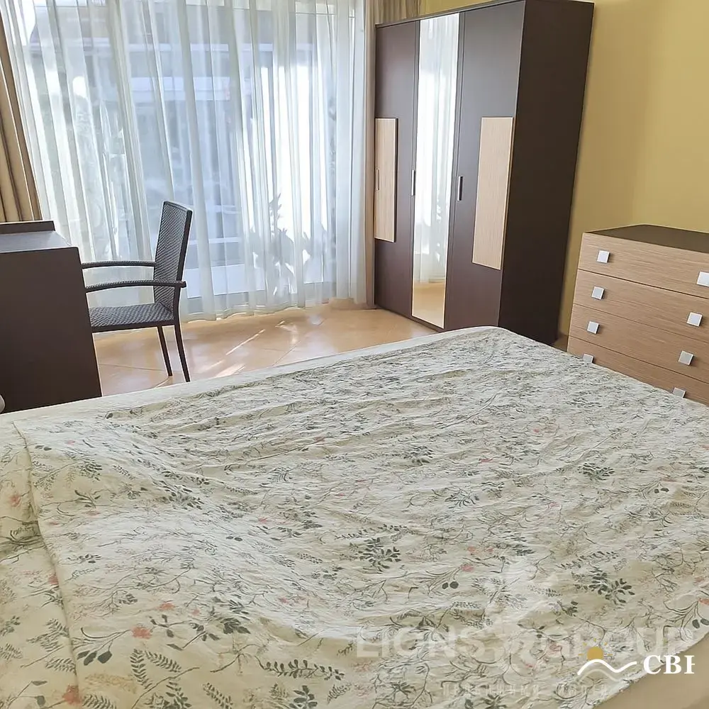 Apartment, 2-room, 60 m², in St. St. Konstantin and Elena. Photo 5 of 13. St. St. Konstantin and Elena, Black Sea, Bulgaria. Cheap Beach Holiday.