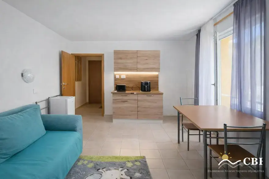 Apartment, 1-room, 22 m², in Varna. Photo 2 of 5. Varna, Black Sea, Bulgaria. Cheap Beach Holiday.